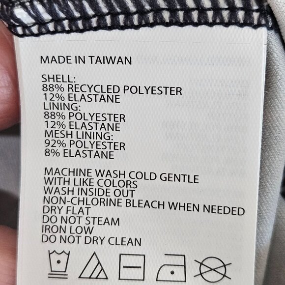 PrAna Jewel Lake Dress Sz Medium Floral Green Knit Athleisure - Picture 9 of 11